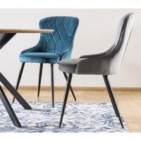 Scaun Tapitat LOTUS VELVET Genarom SN Verde / Bluvel 78